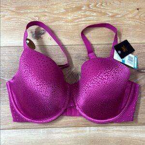 Wacoal Pink Bra with Textured Cups and Underwire